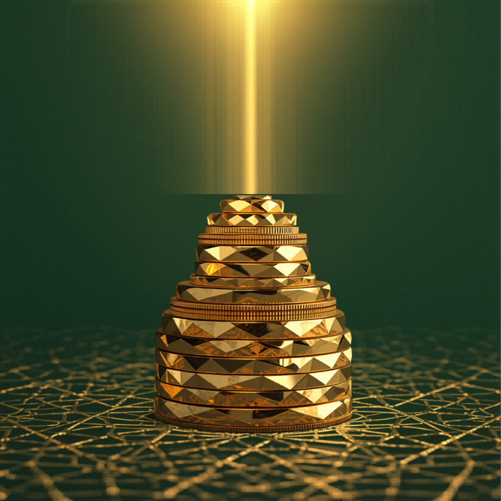 Halal investing portfolio illustration